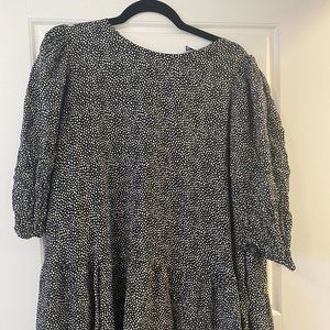 Zara polka dot mini dress